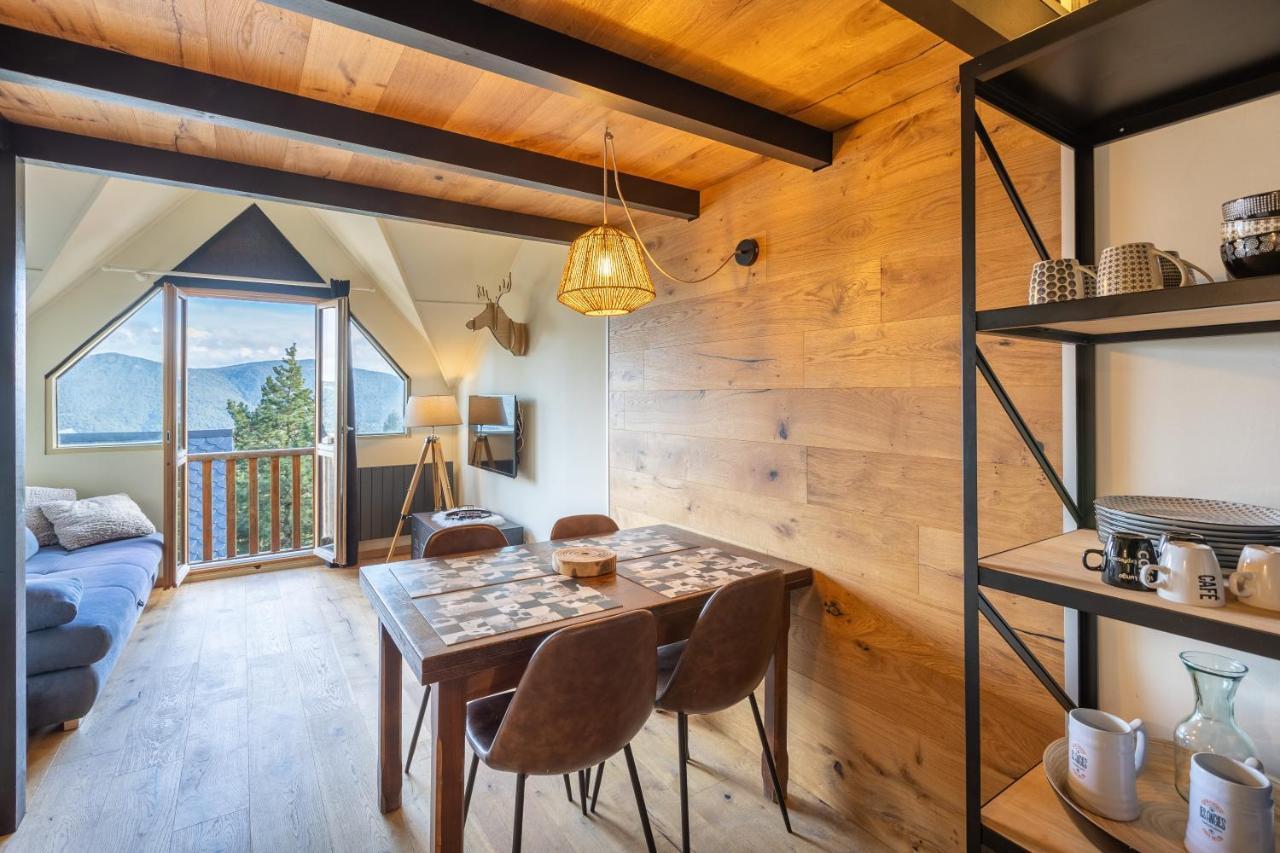 Le Cerf - Duplex Avec Superbe Vue Montagne Appartement Les Angles  Buitenkant foto
