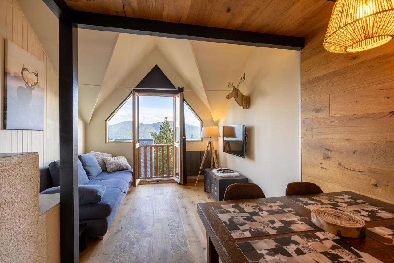 Le Cerf - Duplex Avec Superbe Vue Montagne Appartement Les Angles  Buitenkant foto